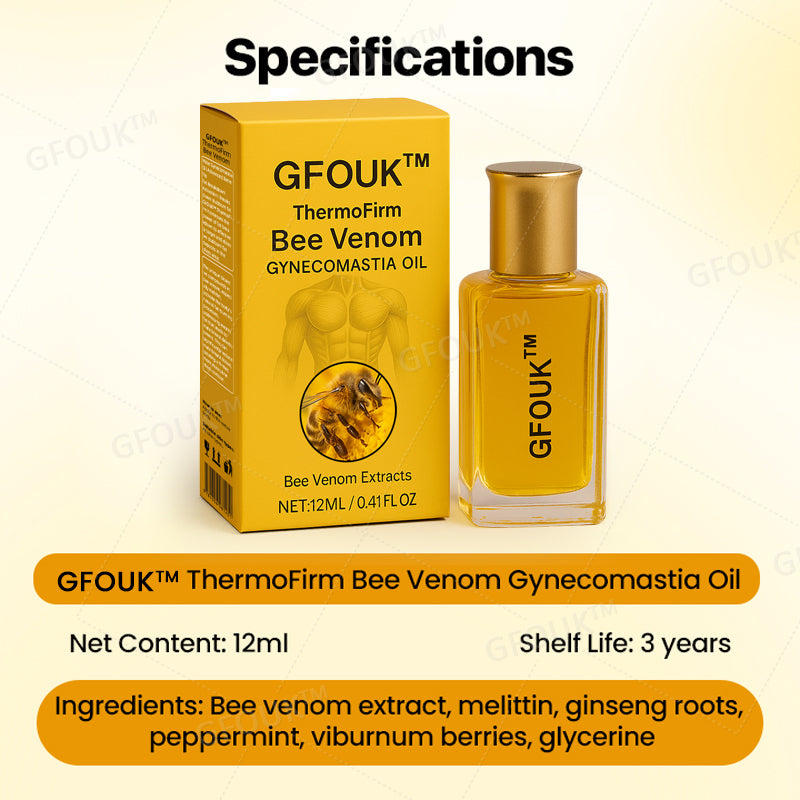 ✨GFOUK™ ThermoFirm Bee Venom Gynecomastia Oil