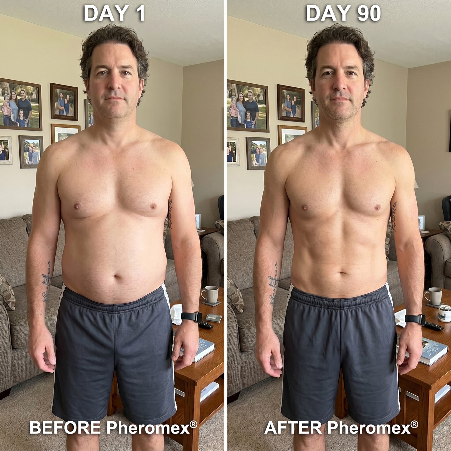 Pheromex® ⭐Thermo Peptide Body Scilpting Oil Chest & Core Firming Treatment