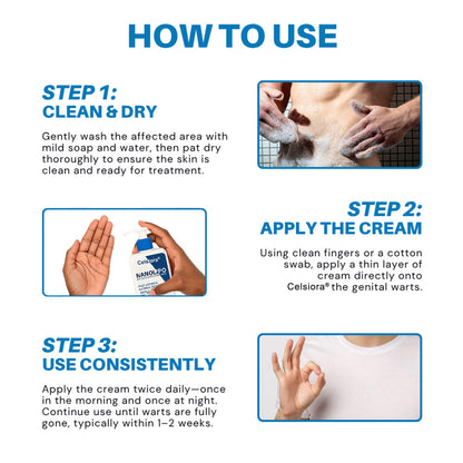 Celsiora® 👨🏻‍⚕️💙NanoLipo HPV Genital Warts Eraser Cream Plus+