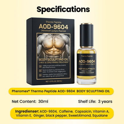 Pheromex® ⭐Thermo Peptide Body Scilpting Oil Chest & Core Firming Treatment